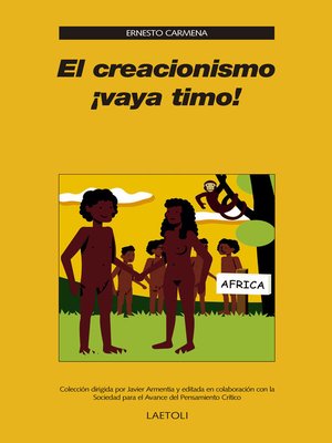 cover image of El creacionismo ¡vaya timo!